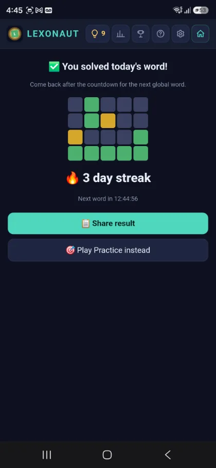 Lexonaut screenshot 4
