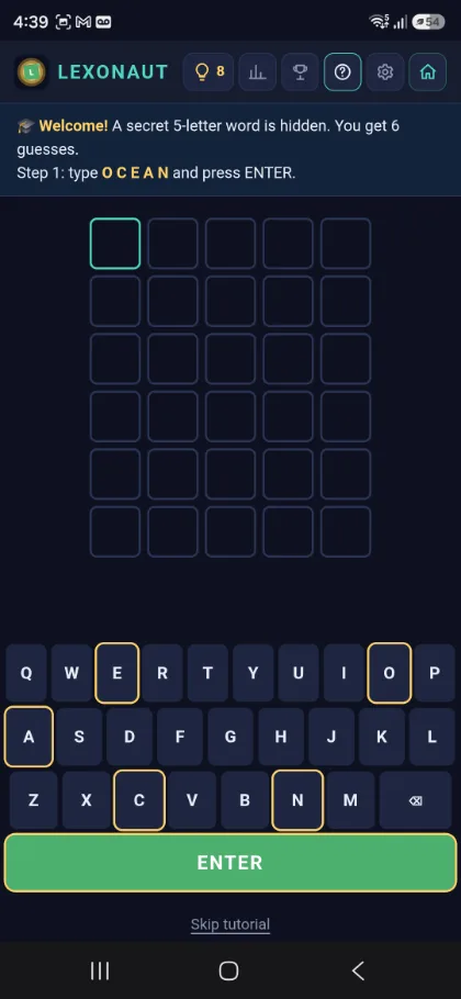 Lexonaut screenshot 5